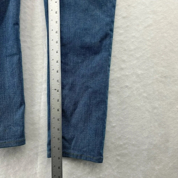 J Brand Jeans Women's Sz 30 Blue Skinny Stretch Medium Wash Denim 5 Pocket Ankle - Picture 5 of 12